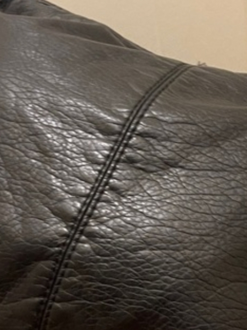 Wallflower Black Faux Leather Crossbody Bag with Front Buckle Pockets - Picture 4 of 6